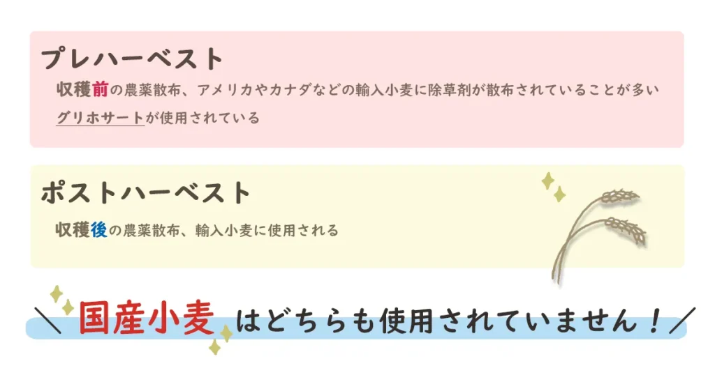 外国産小麦粉が危険といわれる理由！輸入小麦に潜むグリホサートを解説